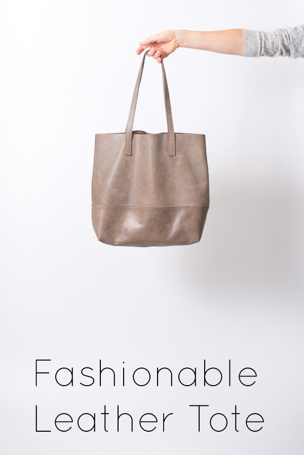 cuyana leather tote review