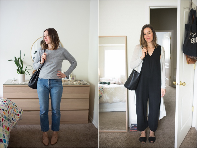 7 Days of Outfits: the Accidental Color Palette - Seasons + Salt